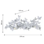 4736-3W, настенный светильник, D150xW570xH300, 3xE14x40W, excluded — изображение 2