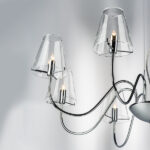 758084 Люстра подв. DIAFANO 8х40W G9 ХРОМ/ПРОЗРАЧНЫЙ — изображение 6