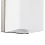 805620 Светильник настенный QUBICA 2х40W E14 НИКЕЛЬ/БЕЛЫЙ — изображение 5