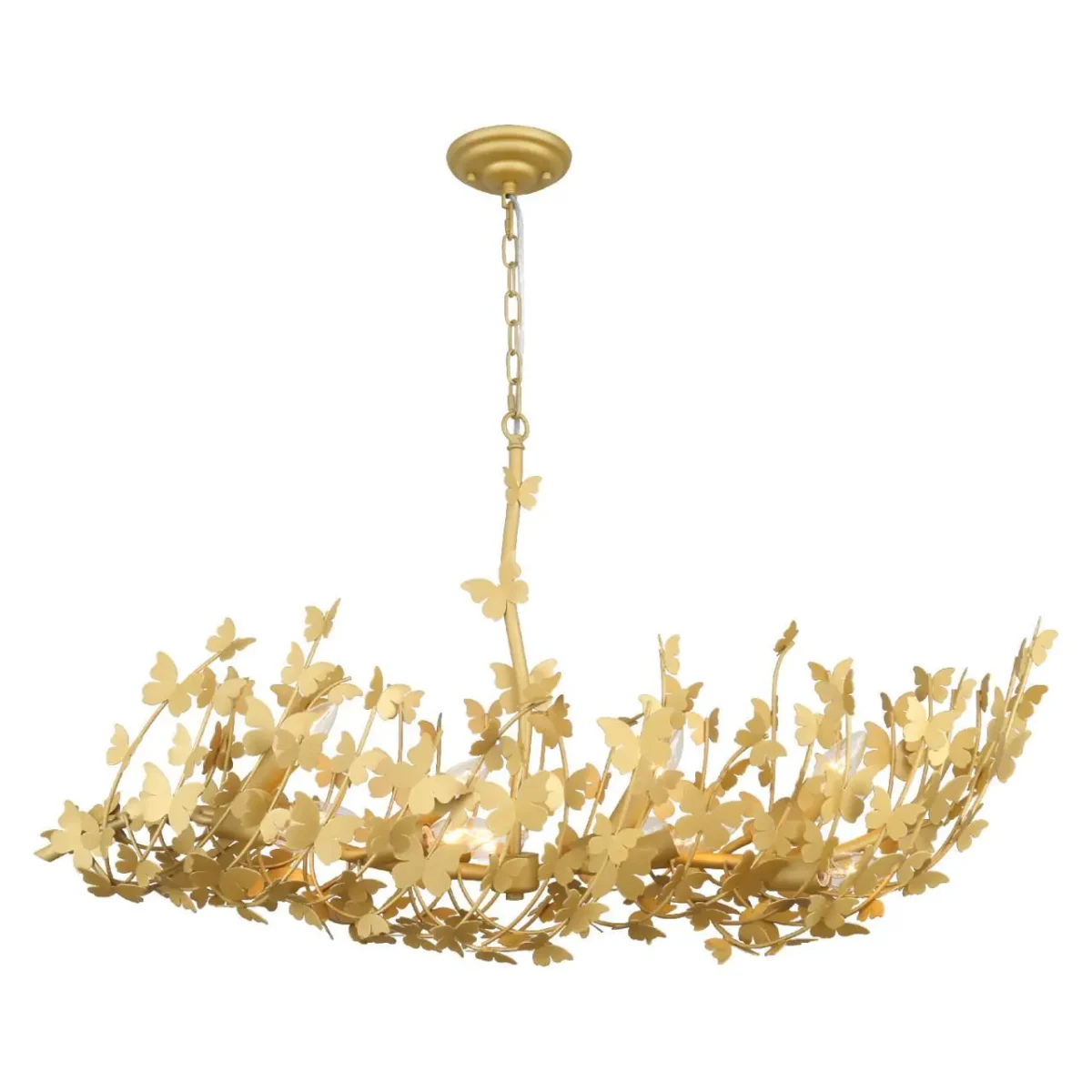 23246fbb647fcbb24a8a5dbcb4f9b48c 4735-12P, подвесная люстра, L1000xW350xH550/1750, 12xE14x40W, excluded — изображение 1