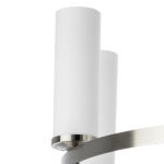 723085 Люстра FLUME 8х40W E14 ЧЕРНЫЙ МАТОВЫЙ/НИКЕЛЬ — изображение 7