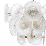 799083 Люстра RETRO 8х8W (led) E14 ЛАТУНЬ/ПРОЗРАЧНЫ — изображение 6