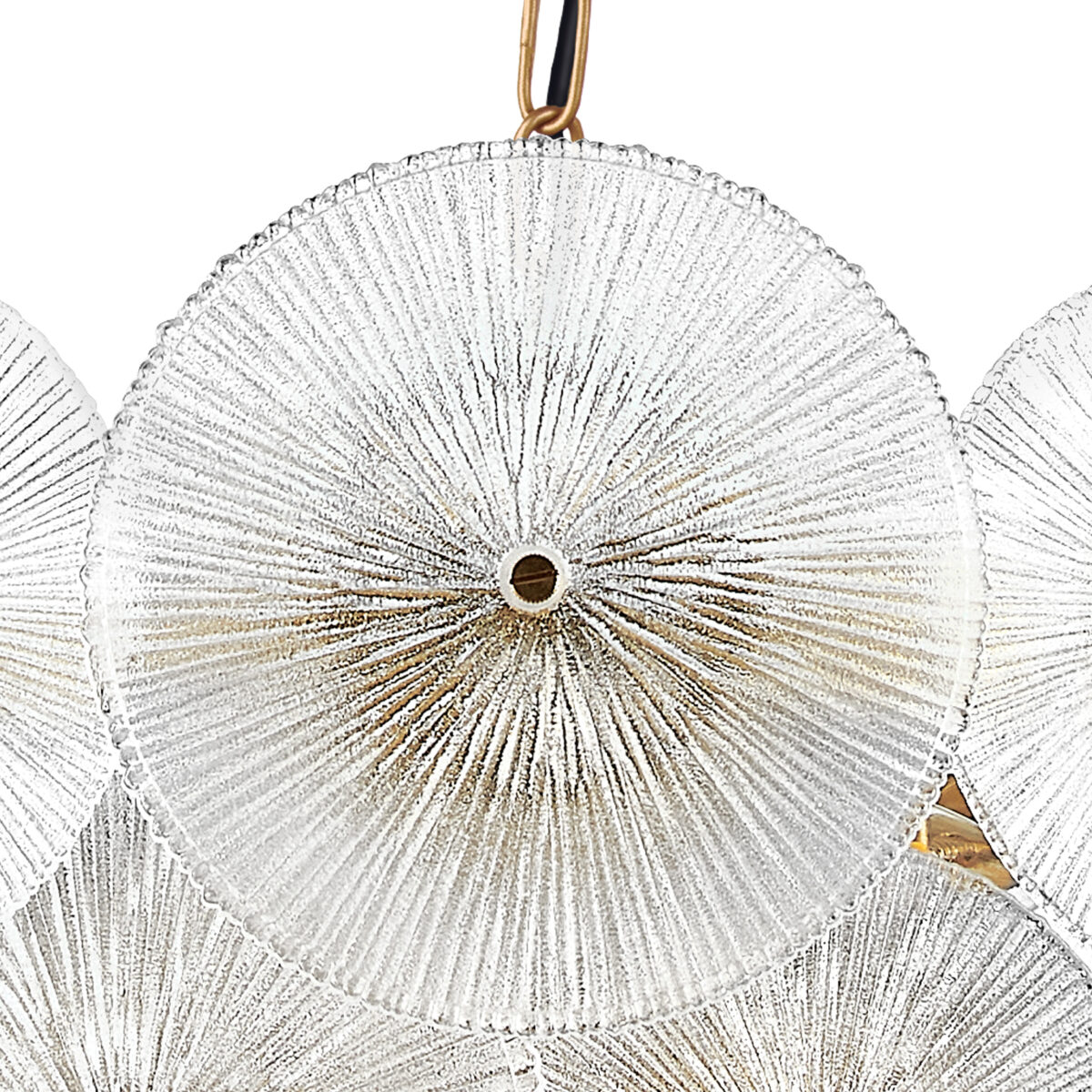 799083 Люстра RETRO 8х8W (led) E14 ЛАТУНЬ/ПРОЗРАЧНЫ — изображение 7