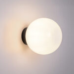 373010 Светильник BOLLA 1x10W (led) E27 ЧЕРНЫЙ IP65 — изображение 2