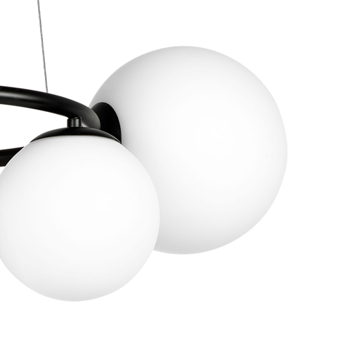 815057 Люстра GLOBO 5х40W G9 МАТОВЫЙ ЧЕРНЫЙ — изображение 9