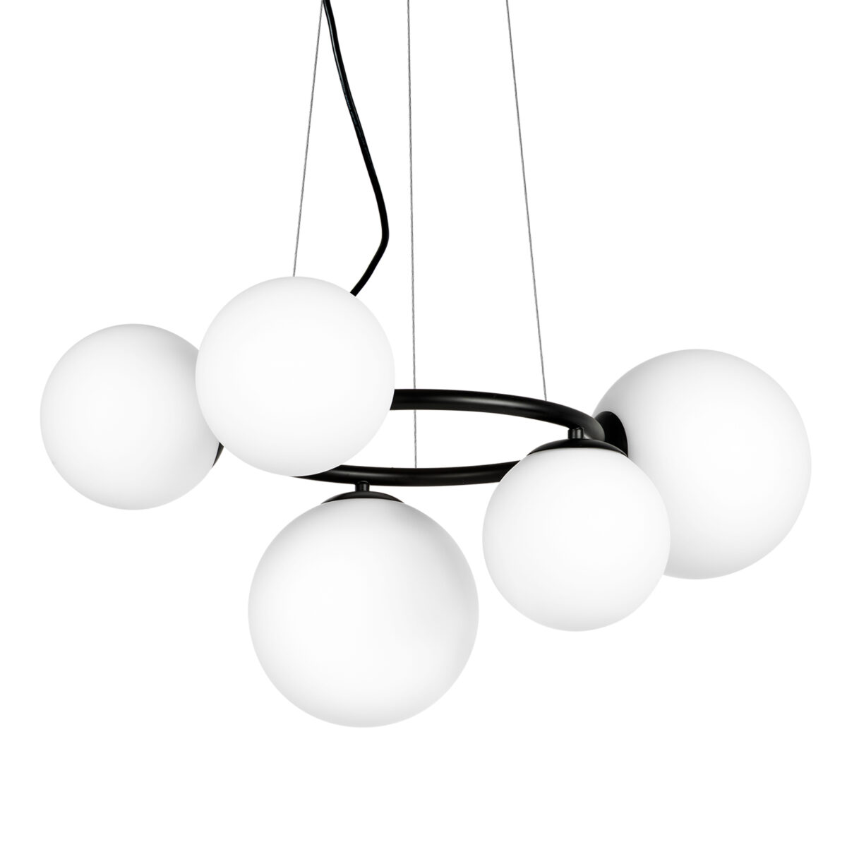 815057 Люстра GLOBO 5х40W G9 МАТОВЫЙ ЧЕРНЫЙ — изображение 11