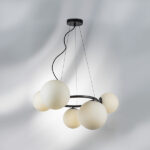 815057 Люстра GLOBO 5х40W G9 МАТОВЫЙ ЧЕРНЫЙ — изображение 5