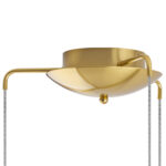 L5T747233 Люстра TUBO LED 25W 1500LM 25G ЗОЛОТО 3000K (574723+747233 (5шт) — изображение 5