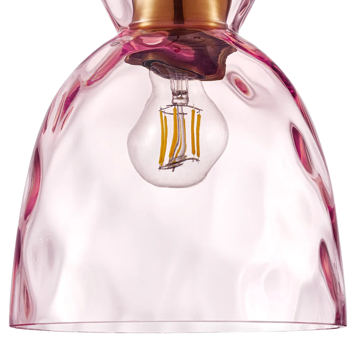 806112 Подвес NUBELLA 1х12W (led) E27 ЧЕРНЫЙ/БРОНЗА/РОЗОВЫЙ — изображение 5