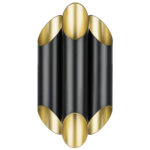 720667 Бра SIENA 6х40W G9 ЧЕРНЫЙ/ЗОЛОТО