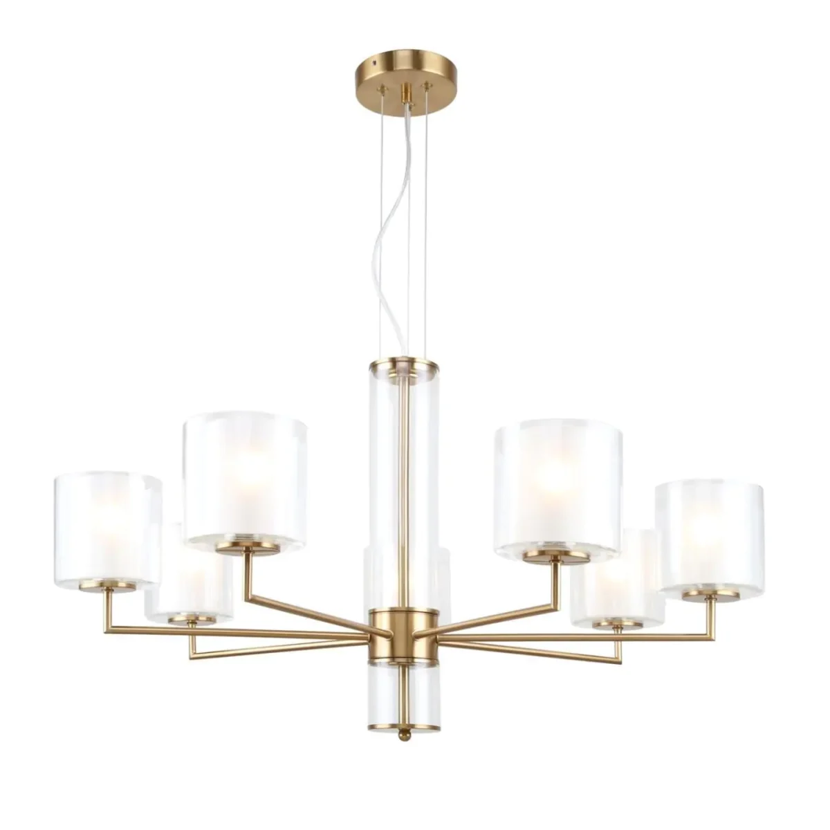 4086-7P, подвесная люстра, D790xH550/1000, 7xE14x40W, excluded — изображение 1