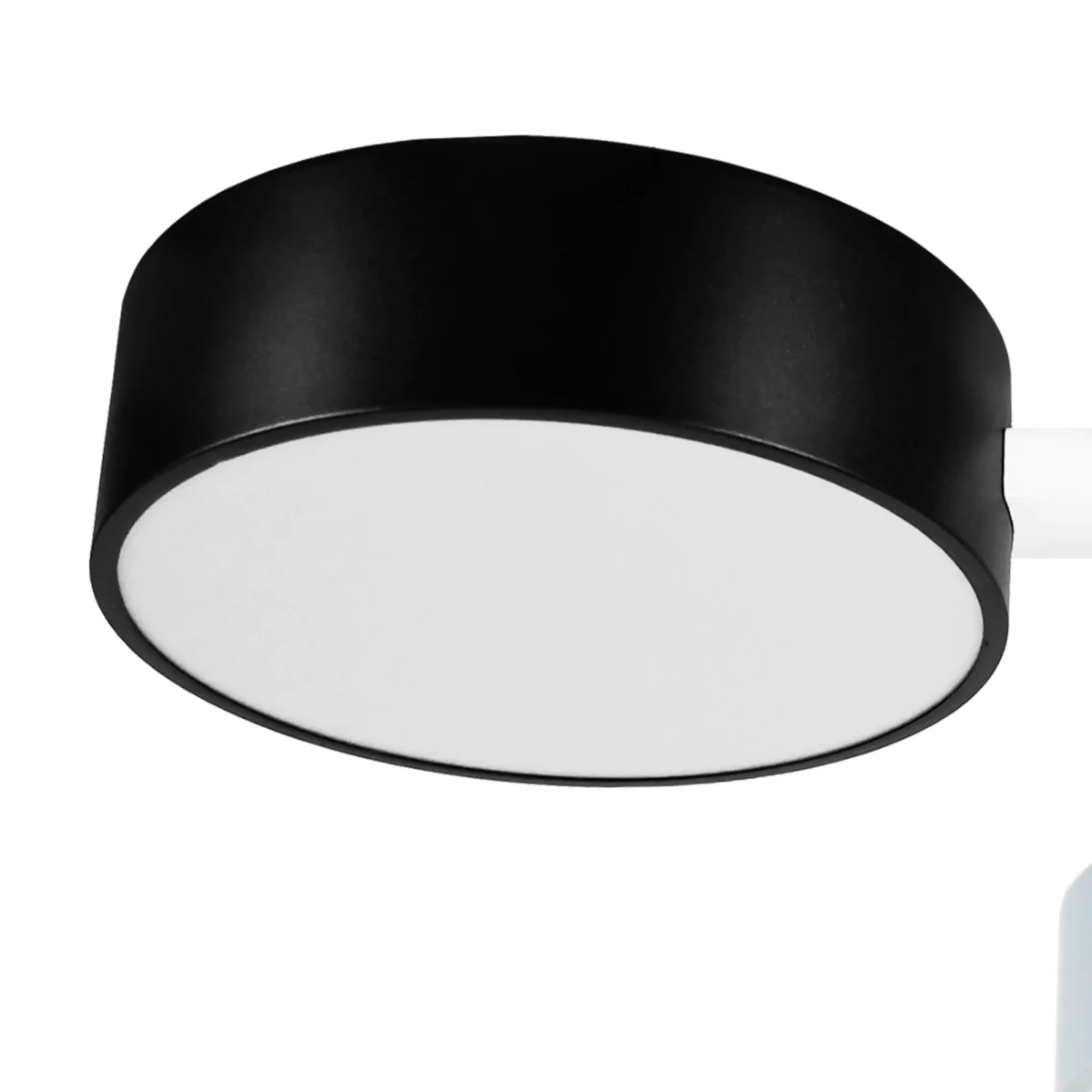 737230 Люстра EMISFERO LED 2х24W 520-1040LM G БЕЛЫЙ/ЧЕРНЫЙ/СЕРЫЙ 3000-6000K — изображение 3