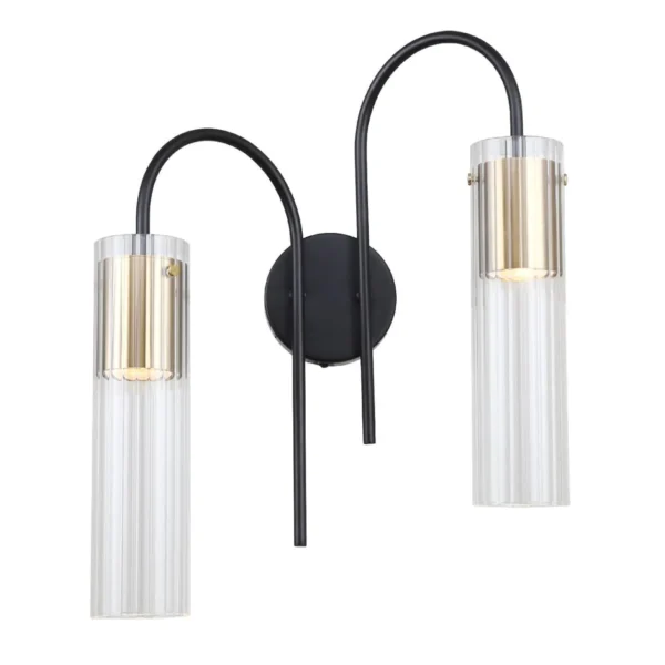 4740-2W, настенный светильник, D170xW315xH410, 2xGU10x35W, excluded