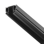 505437 Трек встраиваемый под гарпун 3м TETA PRO ЧЕРНЫЙ  в нат ПВХ пот (Резинки 2 шт в комплекте) — изображение 3