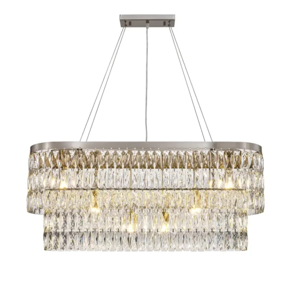 4715-12U, Подвесная люстра, L1000xW290xH450/1950, 12xG9x40W, excluded