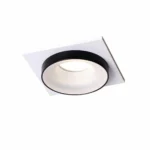 2888-1C, врезной светильник, L95xW95xH40, cutout:D75, 1xGU10LEDx7W, excluded