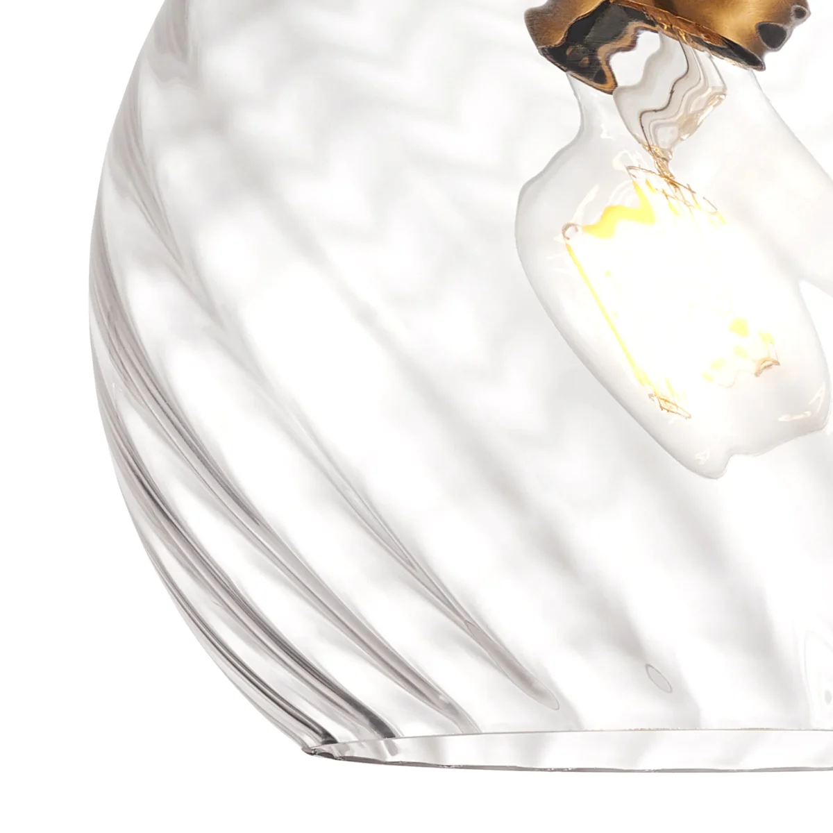 806130 Подвес NUBELLA 1х12W (led) E27 ЧЕРНЫЙ/БРОНЗА/ПРОЗРАЧНЫЙ — изображение 9