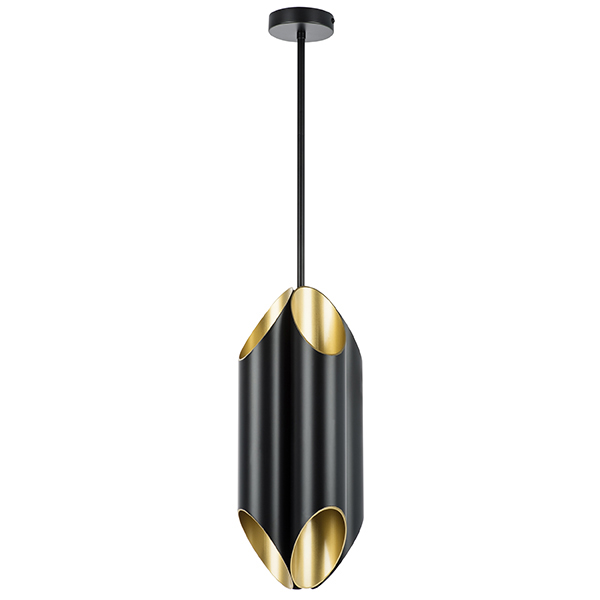 720087 Люстра SIENA 8х40W G9 ЧЕРНЫЙ/ЗОЛОТО