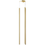 L3T747443 Люстра TUBO LED 15W 960LM 25G ЗОЛОТО 4000K (574713+747443 (3 шт)