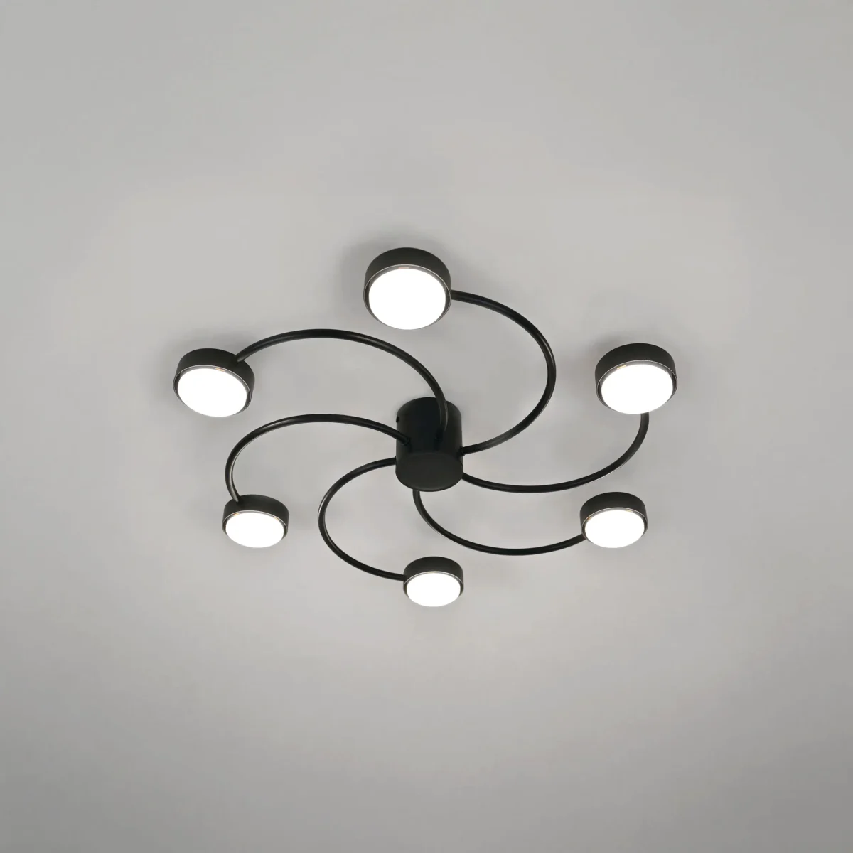 740067 Люстра FICO 6х12W GX53 ЧЕРНЫЙ — изображение 4