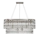 4715-12U, Подвесная люстра, L1000xW290xH450/1950, 12xG9x40W, excluded — изображение 2