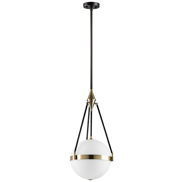 816037 Люстра MODENA 3х40W E27 ЛАТУНЬ/ЧЕРНЫЙ/БЕЛЫЙ