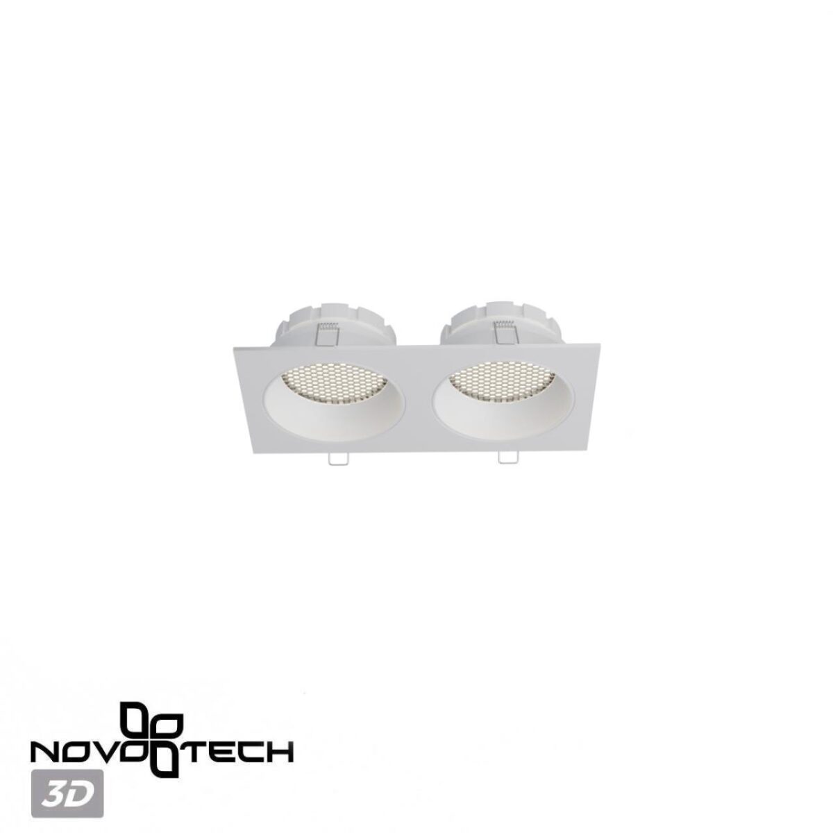 371007 WIR NT25 000 белый Светильник встраиваемый IP20 GX53 12W 220-240V GEMINI — изображение 9