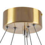 748113 Люстра SATURNO LED 60W 4400LM 70G ЗОЛОТО 3000-6000K — изображение 2