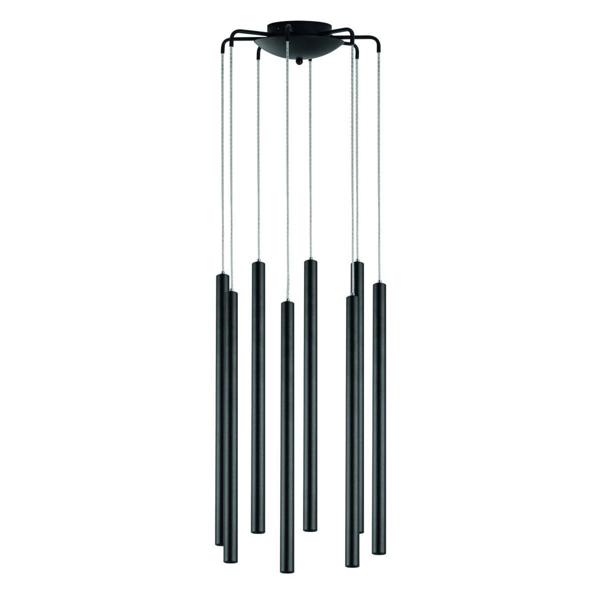 L8T747247 Люстра TUBO LED 40W 2560LM 25G ЧЕРНЫЙ 4000K (574737+747247 (8шт) L8T747247 Люстра TUBO LED 40W 2560LM 25G ЧЕРНЫЙ 4000K (574737+747247 (8шт) — изображение 1