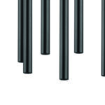 L8T747247 Люстра TUBO LED 40W 2560LM 25G ЧЕРНЫЙ 4000K (574737+747247 (8шт) — изображение 5