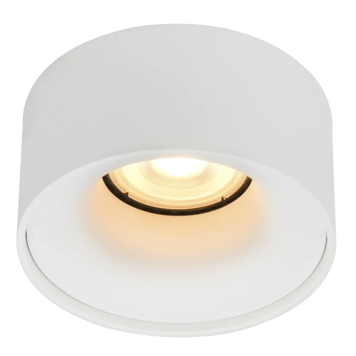 ST260.508.01 Св-к встр. Белый GU10 1*50W IP20 D85xH104 220V Без ламп Накладные светильники — изображение 1