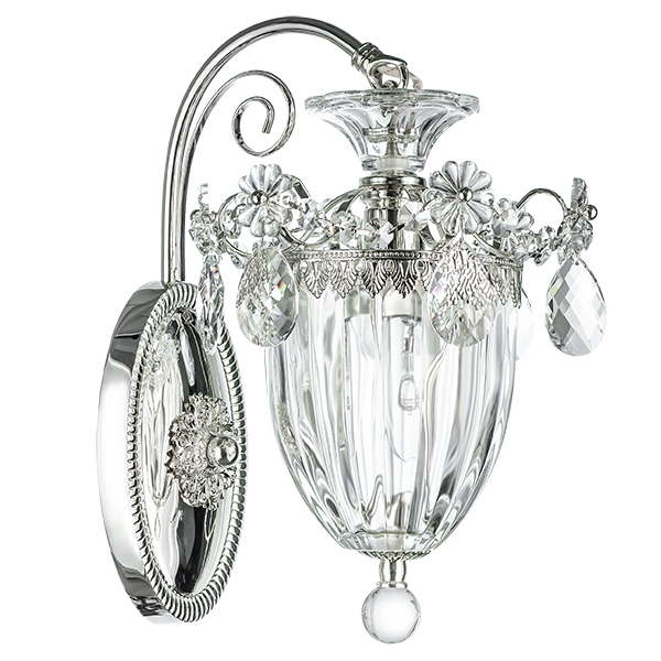 790614 Бра SCHON 1x60W E14 Silver