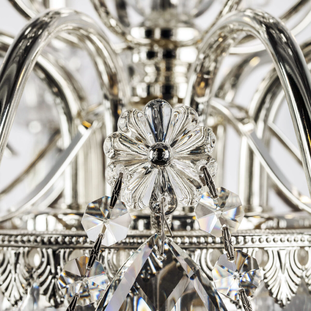 790114 Люстра SCHON 11х60W E14 Silver — изображение 16