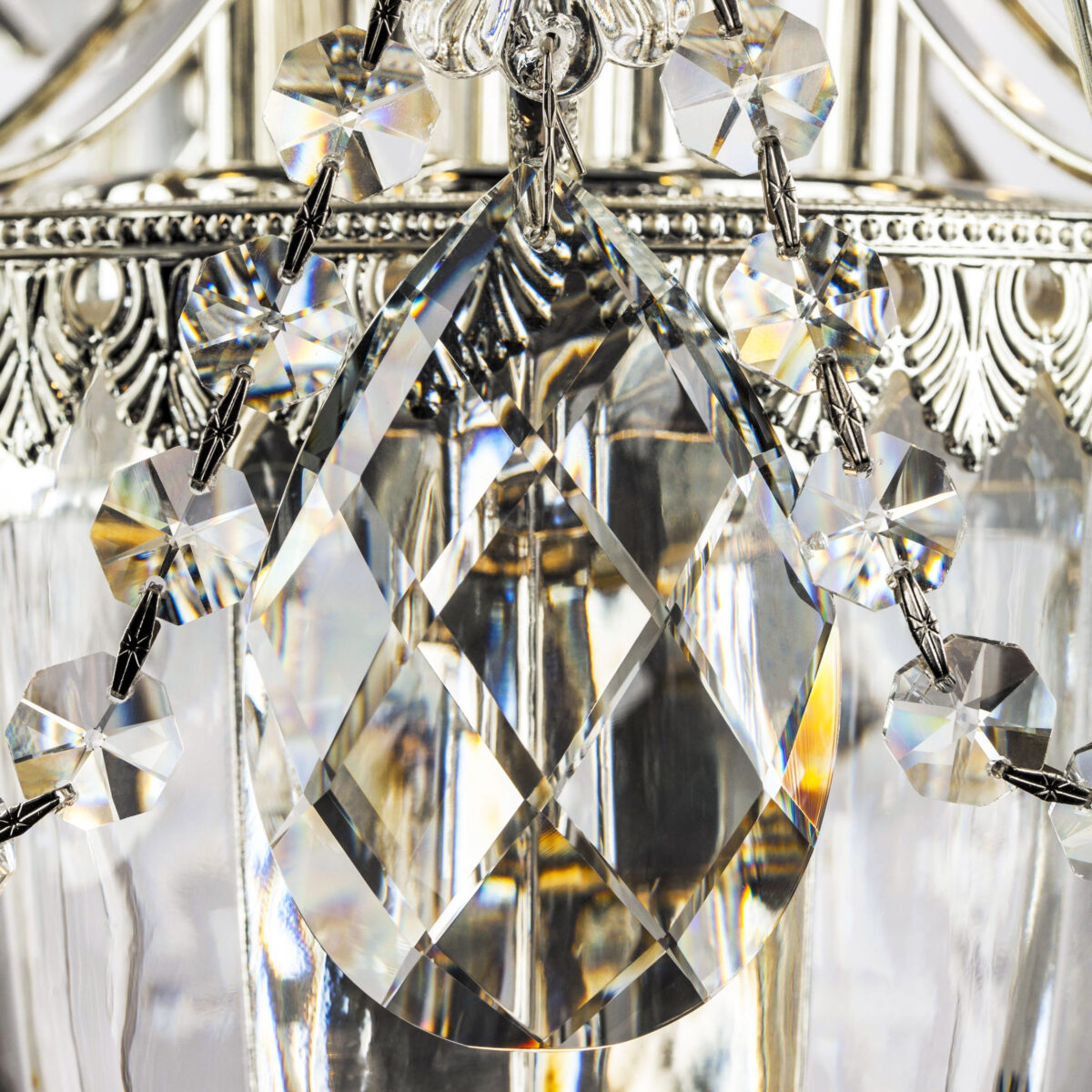 790114 Люстра SCHON 11х60W E14 Silver — изображение 17