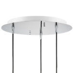 803053 Подвес PENTOLA 3х25W G9 ХРОМ/ЯНТАРЬ — изображение 2