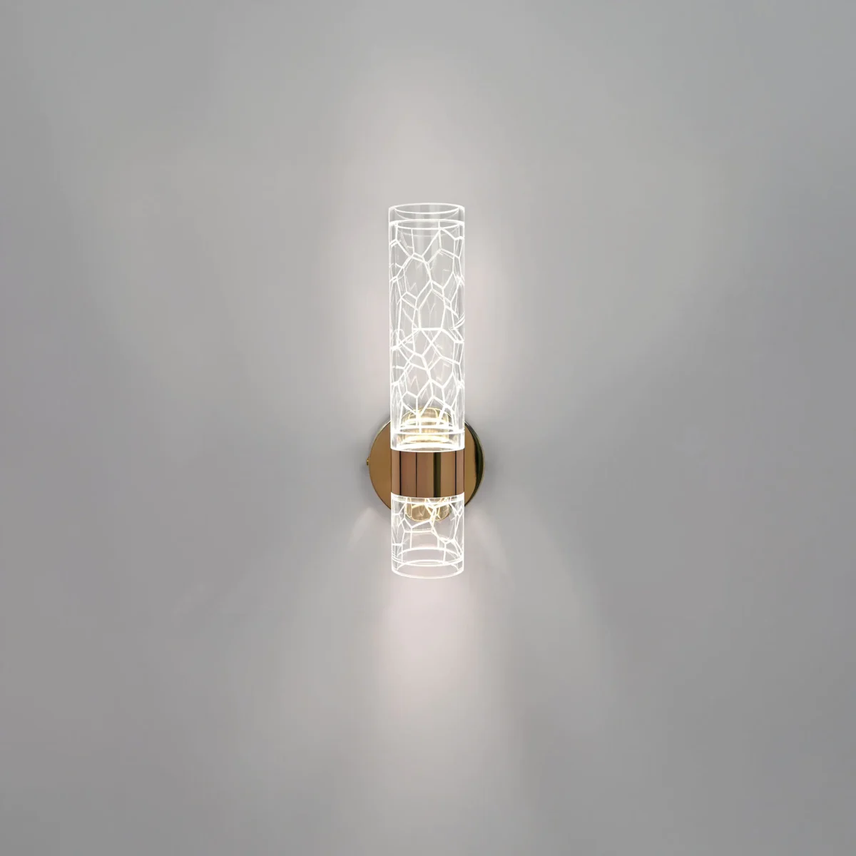 737662 Бра ACRILE 8W LED 560LM G ЗОЛОТО/ПРОЗРАЧНЫЙ 2700-4200-6400K — изображение 6