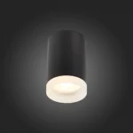 ST100.402.01 Светильник потолочный Черный GU10 1*50W IP20 D64xH99 220V Без ламп Накладные светильники — изображение 2