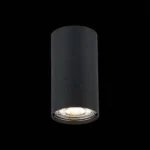 ST110.407.01 Светильник потолочный Черный GU10 1*50W D54xH100 220V Без ламп Накладные светильники