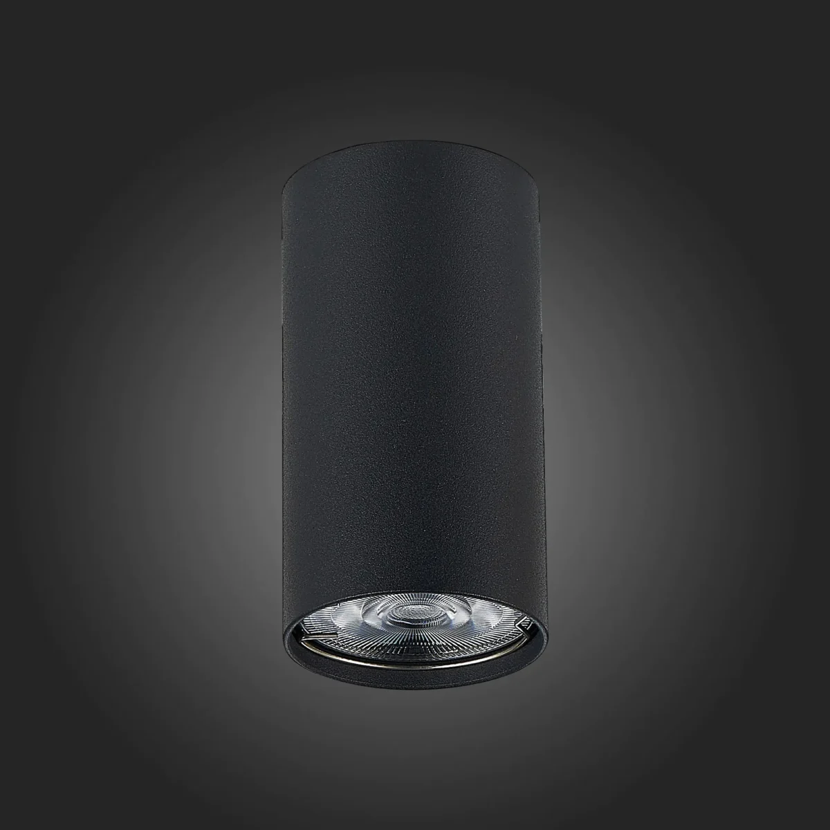 ST110.407.01 Светильник потолочный Черный GU10 1*50W  D54xH100 220V Без ламп Накладные светильники — изображение 5