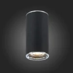 ST111.407.01 Светильник потолочный Черный GU10 1*50W  D54xH105 220V Без ламп Накладные светильники — изображение 2