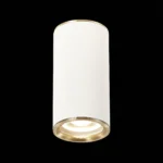 ST111.537.01 Светильник потолочный Белый GU10 1*50W D54xH105 220V Без ламп Накладные светильники