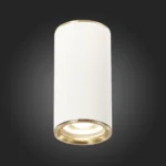 ST111.537.01 Светильник потолочный Белый GU10 1*50W D54xH105 220V Без ламп Накладные светильники — изображение 2