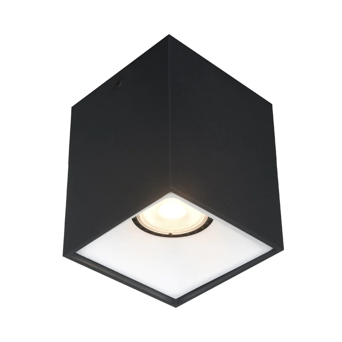 ST168.452.01 Светильник потолочный Черный GU10 1*50W IP20 L82,5xW82,5xH104 220V Без ламп Накладные светильники — изображение 1