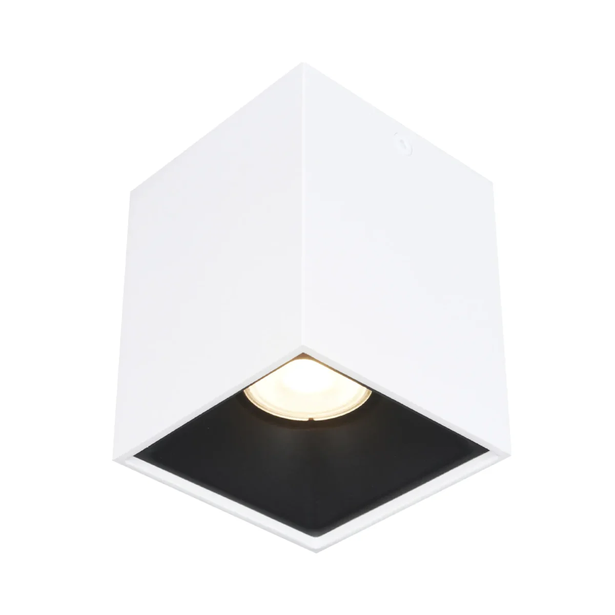 ST168.542.01 Светильник потолочный Белый GU10 1*50W IP20 L82,5xW82,5xH104 220V Без ламп Накладные светильники — изображение 1