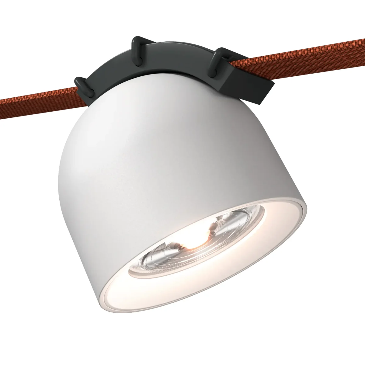 ST451.536.12.1 Св-к трек. Белый LED 1*12W 3000K 911Lm Ra90 60 IP20 D100xH107 48V BAND — изображение 1