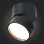 ST651.432.09 Светильник потолочный поворотный Черный LED 1*9W 3000K 720Lm Ra>90 120° IP20 D85xH87 17 Накладные светильники — изображение 2