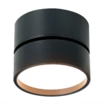 ST651.432.14 Светильник потолочный поворотный Черный LED 1*14W 3000K 1 100Lm Ra>90 120° IP20 D105xH8 Накладные светильники — изображение 2