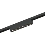 ST666.446.05 Магнитный трековый светильник Черный LED 1*5W 4000K 220Lm Ra>90 IP20 L100xW10xH18 24V SUPER5 — изображение 2