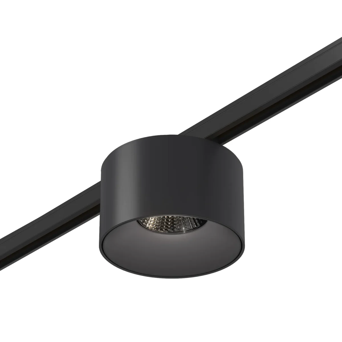 ST669.446.05_01W ST669.446.05 Магнитный трековый светильник Черный LED 1*5W 4000K 350Lm Ra>90 36° IP20 D60xH37 24V SUPER5 — изображение 1