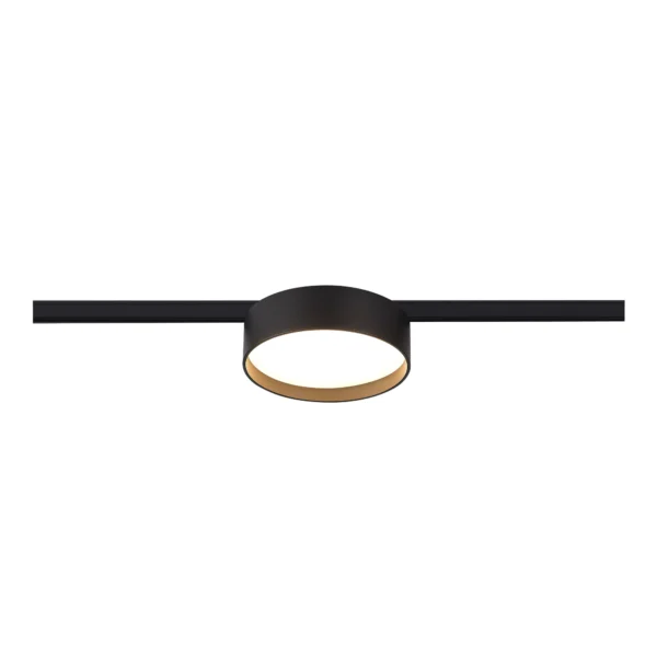 ST670.436.12 Магнитный трековый светильник Черный LED 1*12W 3000K 500Lm Ra>80 100° IP20 D113xH34 24V SUPER5